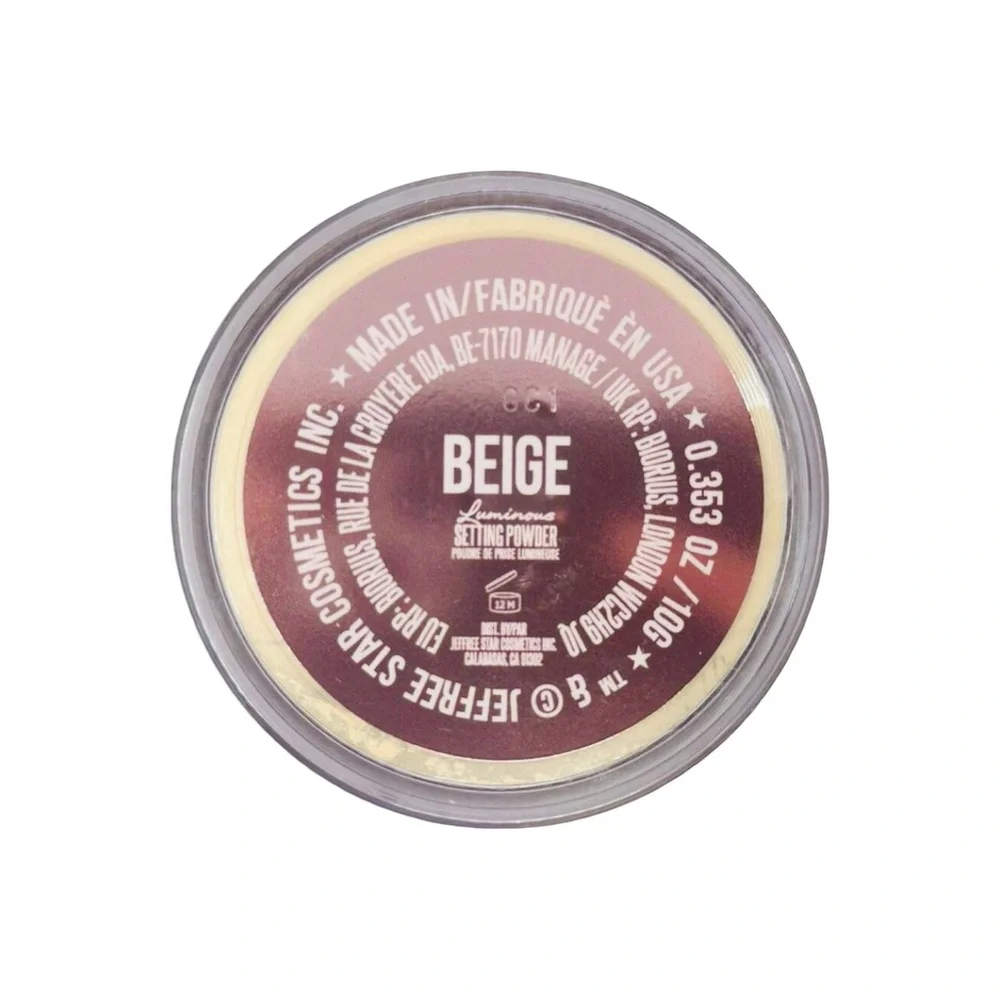 Jeffree Star Magic Star Luminous Setting Powder - Beige - 0.353 oz / 10 g